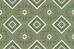 einfach ethnisch Design. traditionell Muster afrikanisch Kunst es ist ein Muster erstellt durch kombinieren geometrisch Formen. erstellen schön Stoff Muster. Design zum drucken. vektor