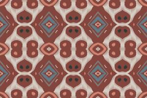 Motiv Ikat Blumen- Paisley Stickerei Hintergrund. Ikat Blumen geometrisch ethnisch orientalisch Muster traditionell.aztekisch Stil abstrakt Vektor Design zum Textur, Stoff, Kleidung, Verpackung, Sarong.