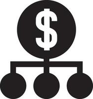 Geld Austausch Zahlung Symbol Symbol Vektor Bild. Illustration von das Dollar Währung Münze Grafik Design Bild