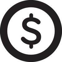 pengar utbyta betalning ikon symbol vektor bild. illustration av de dollar valuta mynt grafisk design bild