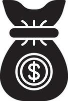 pengar utbyta betalning ikon symbol vektor bild. illustration av de dollar valuta mynt grafisk design bild