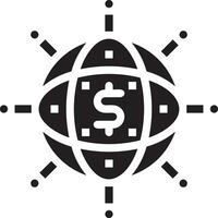 Geld Austausch Zahlung Symbol Symbol Vektor Bild. Illustration von das Dollar Währung Münze Grafik Design Bild