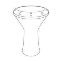 Darbuka Symbol Vektor