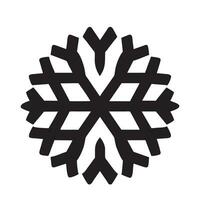 Vektor Schneeflocke Symbol. Piktogramm.