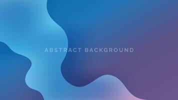 bunt Rosa Kombination Blau geometrisch abstrakt Hintergrund mit Welle Linie vektor