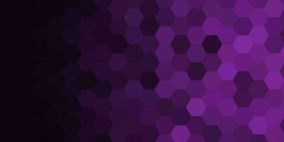 abstrakt lila geometrisch Hexagon Hintergrund vektor