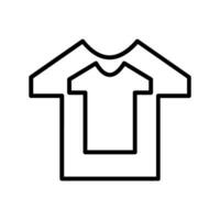 T-Shirt-Vektor-Symbol vektor