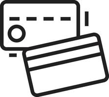 Geldautomat Karte Symbol. Karte zum online Zahlungen und Kasse Rückzug vektor