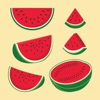 vattenmelon som symbol för sparande palestina. vattenmelon är en bra symbol för palestinier. vektor
