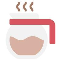 kaffe pott ikon illustration, för uiux, infografik, etc vektor
