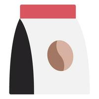 kaffe böna väska ikon illustration, för uiux, infografik, etc vektor