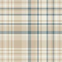 Hintergrund Muster nahtlos von Tartan Textil- Textur mit ein Plaid Stoff prüfen Vektor. vektor