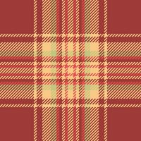 Tartan Textur Textil- von Vektor Plaid Stoff mit ein Hintergrund prüfen nahtlos Muster.