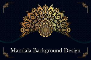 kreativ, modern, abstrakt und Fachmann Färbung Luxus Zier Mandala Hintergrund Design oder Muster Design Vektor