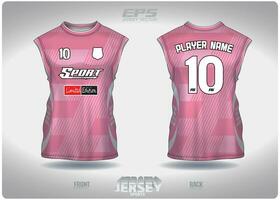 eps Jersey Sport Hemd Vektor.rosa diagonal Streifen Muster Design, Illustration, Textil- Hintergrund zum ärmellos Hemd Sport T-Shirt, Fußball Jersey ärmellos Hemd vektor