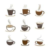 Kaffeetasse Logo Bilder vektor