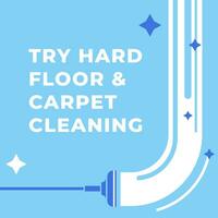Versuchen schwer Fußboden und Teppich Reinigung Dienstleistungen Banner vektor