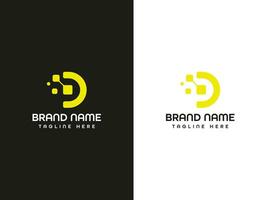 Brief-Logo-Design vektor