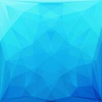 blå abstrakt bakgrund med trianglar vektor