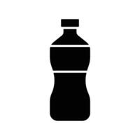 Wasser Flasche Symbol Vektor Design Vorlage einfach und sauber