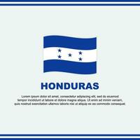 honduras flagga bakgrund design mall. honduras oberoende dag baner social media posta. design vektor