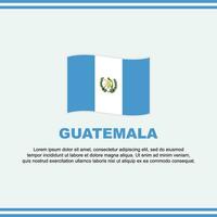 Guatemala Flagge Hintergrund Design Vorlage. Guatemala Unabhängigkeit Tag Banner Sozial Medien Post. Guatemala Design vektor