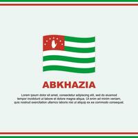 abkhazia Flagge Hintergrund Design Vorlage. abkhazia Unabhängigkeit Tag Banner Sozial Medien Post. abkhazia Design vektor