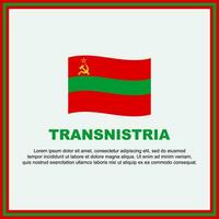 transnistria flagga bakgrund design mall. transnistria oberoende dag baner social media posta. transnistria baner vektor