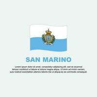 san Marino Flagge Hintergrund Design Vorlage. san Marino Unabhängigkeit Tag Banner Sozial Medien Post. san Marino Hintergrund vektor