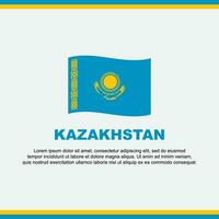 kazakhstan flagga bakgrund design mall. kazakhstan oberoende dag baner social media posta. kazakhstan design vektor