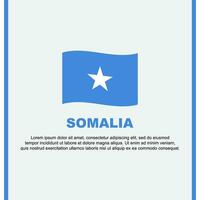 somalia flagga bakgrund design mall. somalia oberoende dag baner social media posta. somalia tecknad serie vektor