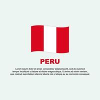 peru flagga bakgrund design mall. peru oberoende dag baner social media posta. peru bakgrund vektor