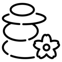 Zen Symbol Illustration, zum uiux, Infografik, usw vektor
