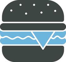 Burger Symbol Vektor Bild. geeignet zum Handy, Mobiltelefon Apps, Netz Apps und drucken Medien.