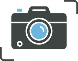 Foto Kamera Symbol Vektor Bild. geeignet zum Handy, Mobiltelefon Apps, Netz Apps und drucken Medien.