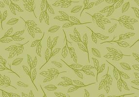 hand dragen botanisk blommig träd blad gren sömlös mönster bakgrund bricka för textil- utskrift eller design bakgrund vektor
