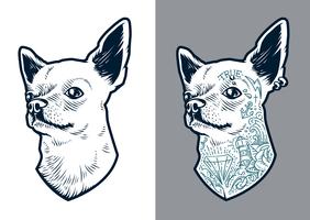 Chihuahua Vector Dog