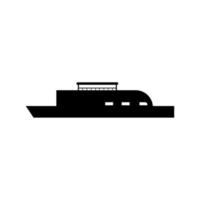 fartygs logotyp mall design vektor ikon illustration.