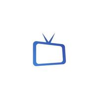 TV-Logo-Vorlagen-Design-Vektor-Illustration-Symbol vektor
