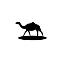 Kamel-Logo-Vorlage-Vektor-Illustration-Design, Tier. vektor