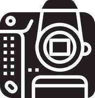 Kamera Fotografie Symbol Symbol Vektor Bild. Illustration von Multimedia fotografisch Linse Grafik Design Bild