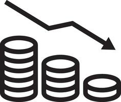 Geld Austausch Zahlung Symbol Symbol Vektor Bild. Illustration von das Dollar Währung Münze Grafik Design Bild