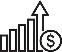 pengar utbyta betalning ikon symbol vektor bild. illustration av de dollar valuta mynt grafisk design bild