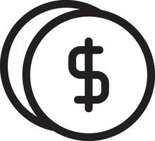 Geld Austausch Zahlung Symbol Symbol Vektor Bild. Illustration von das Dollar Währung Münze Grafik Design Bild