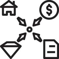 Geld Austausch Zahlung Symbol Symbol Vektor Bild. Illustration von das Dollar Währung Münze Grafik Design Bild