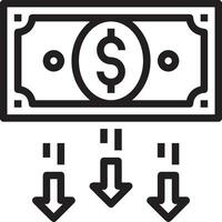 Geld Austausch Zahlung Symbol Symbol Vektor Bild. Illustration von das Dollar Währung Münze Grafik Design Bild