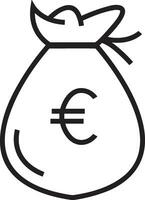 pengar utbyta betalning ikon symbol vektor bild. illustration av de dollar valuta mynt grafisk design bild