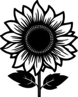 Sonnenblume - - hoch Qualität Vektor Logo - - Vektor Illustration Ideal zum T-Shirt Grafik