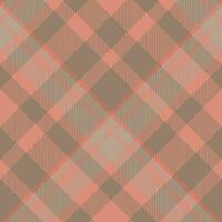 tartan schottland nahtloser karierter mustervektor. Retro-Hintergrundstoff. Vintage Check Farbe quadratische geometrische Textur. vektor