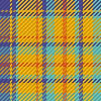 Nahtloses Muster aus schottischem Tartan-Plaid. wiederholbarer hintergrund mit karierter stoffstruktur. Vektorhintergrund gestreifter Textildruck. vektor